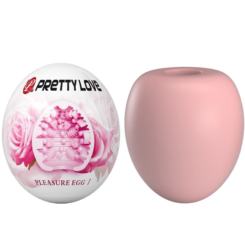 PRETTY LOVE - MALE MASTURBATOR EGG PINK - My naughty haven #