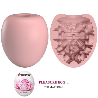 PRETTY LOVE - MALE MASTURBATOR EGG PINK - My naughty haven #