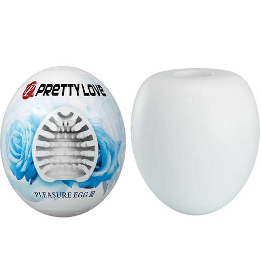 PRETTY LOVE - MALE MASTURBATOR EGG WHITE - My naughty haven #