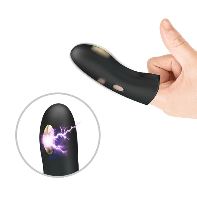 PRETTY LOVE - MARICO BLACK ELECTRO-STIMULATOR FINGER COVER - My naughty haven #