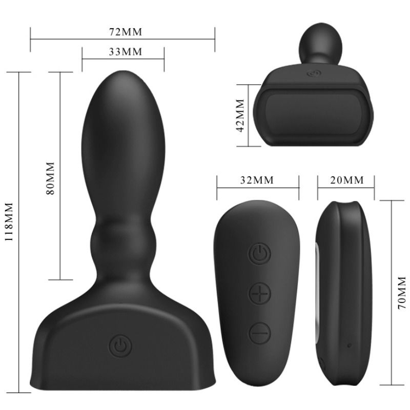 PRETTY LOVE - MARRIEL PROSTATIC VIBRATOR AND INFLATABLE - My naughty haven #