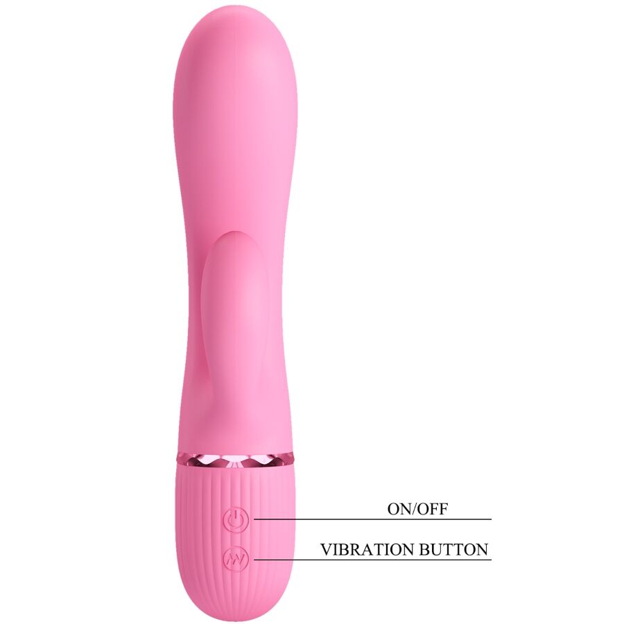 PRETTY LOVE - MARSKI RABBIT VIBRATOR & G-SPOT PINK - My naughty haven #