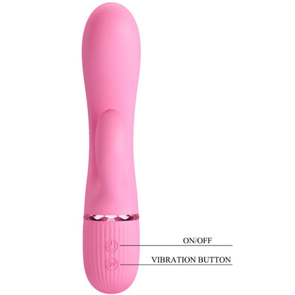 PRETTY LOVE - MARSKI RABBIT VIBRATOR & G-SPOT PINK - My naughty haven #