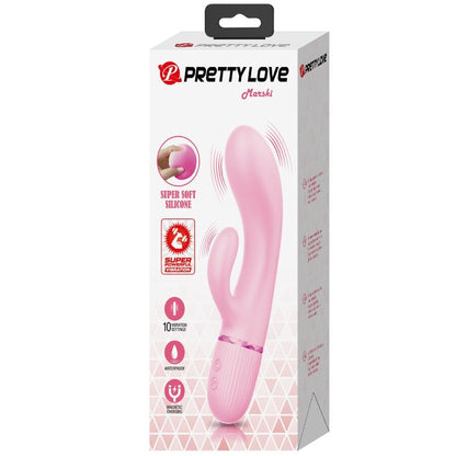 PRETTY LOVE - MARSKI RABBIT VIBRATOR & G-SPOT PINK - My naughty haven #