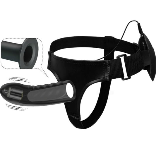 PRETTY LOVE - MARVIN STRAP ON WITH VIBRATION AND HOLLOW DILDO - My naughty haven #
