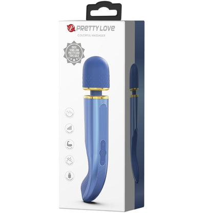 PRETTY LOVE - MASSAGER 7 VIBRATION MODES BLUE - My naughty haven #