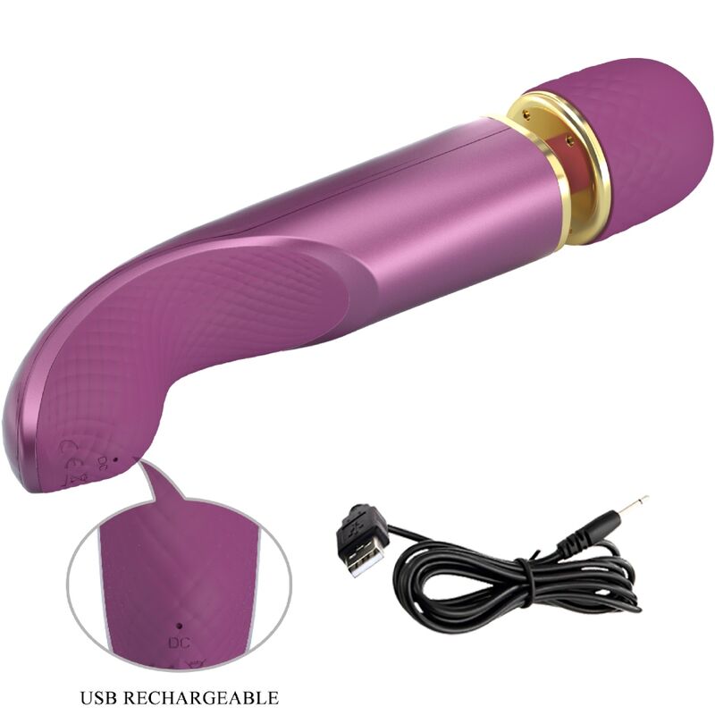 PRETTY LOVE - MASSAGER 7 VIBRATION MODES PURPLE - My naughty haven #