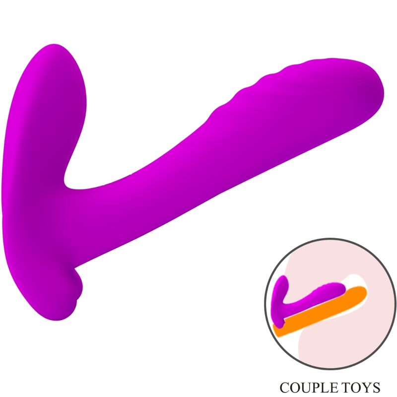 PRETTY LOVE - MASSAGER & VIBRATOR 12 VIBRATIONS REMOTE CONTROL PURPLE - My naughty haven #