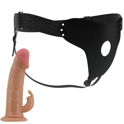 PRETTY LOVE - MAVIS HARNESS UNIVERSAL BRIEFS WITH DILDO 19 CM NATURAL - My naughty haven #