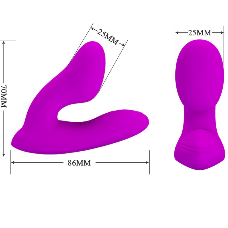 PRETTY LOVE - MELVIN CLITORIS MASSAGER WITH REMOTE CONTROL - My naughty haven #