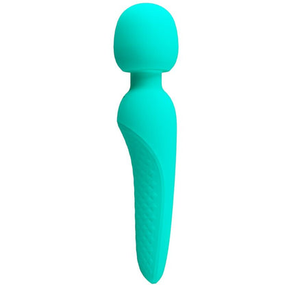 PRETTY LOVE - MEREDITH MASSAGER 12 VIBRATION MODES AQUA GREEN - My naughty haven #