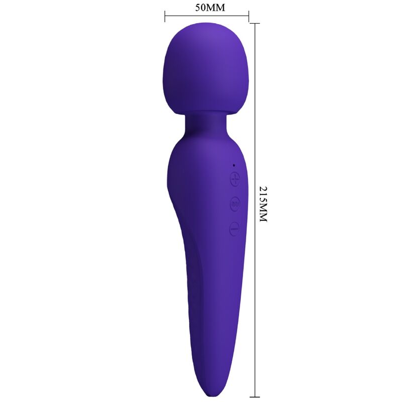 PRETTY LOVE - MEREDITH MASSAGER 12 VIBRATION MODES PURPLE - My naughty haven #