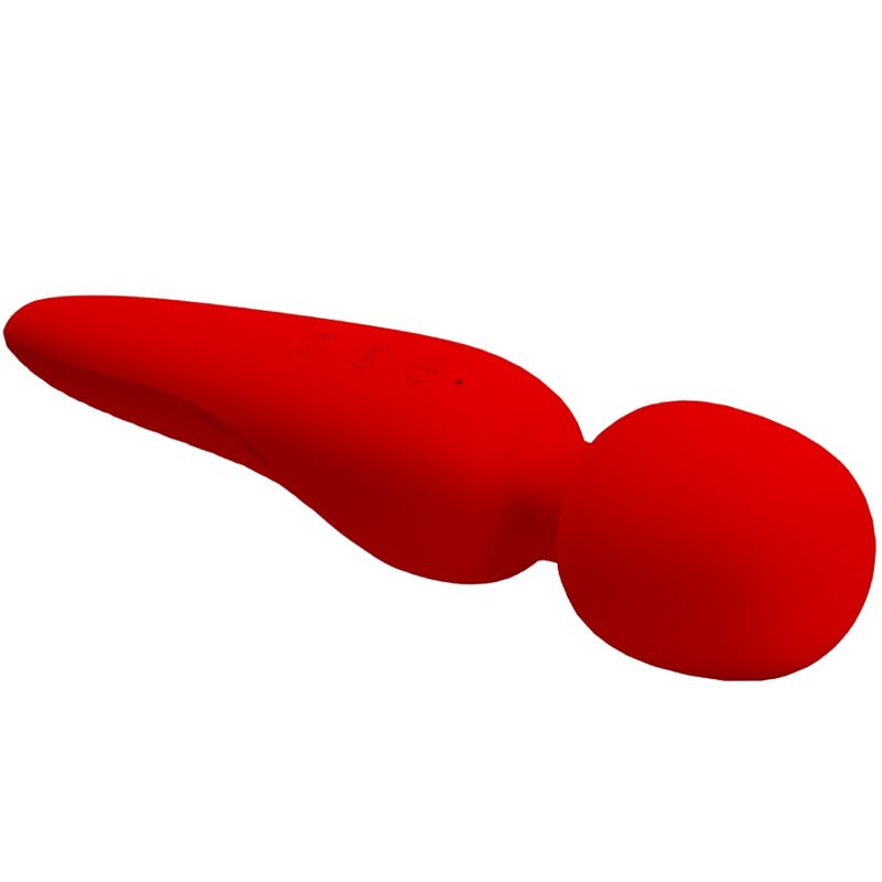 PRETTY LOVE - MEREDITH MASSAGER 12 VIBRATION MODES RED - My naughty haven #