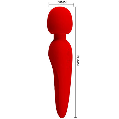 PRETTY LOVE - MEREDITH MASSAGER 12 VIBRATION MODES RED - My naughty haven #