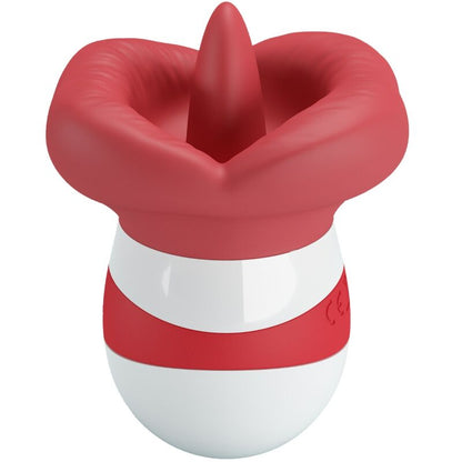 PRETTY LOVE - MINA TONGUE STIMULATOR LIGHT RED - My naughty haven #