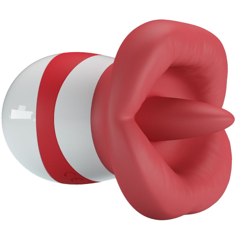 PRETTY LOVE - MINA TONGUE STIMULATOR LIGHT RED - My naughty haven #