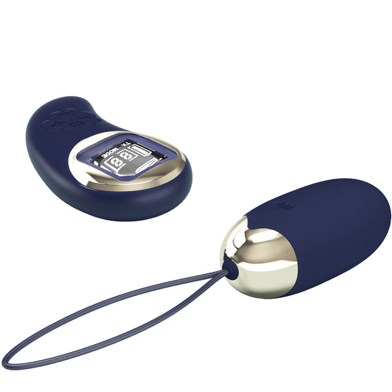 PRETTY LOVE - MINA VIBRATING EGG REMOTE CONTROL BLUE - My naughty haven #