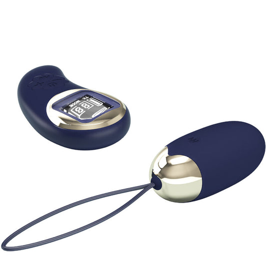 PRETTY LOVE - MINA VIBRATING EGG REMOTE CONTROL BLUE - My naughty haven #