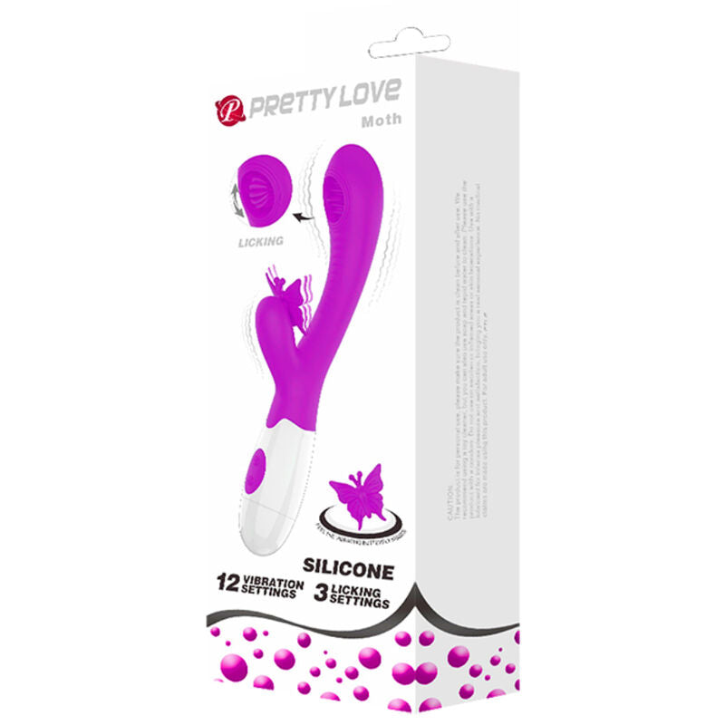 PRETTY LOVE - MOTH LICKING & VIBRATING LILAC - My naughty haven #