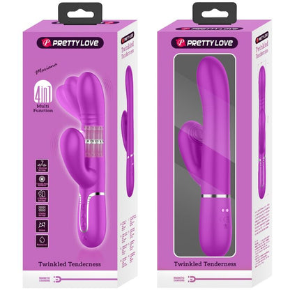 PRETTY LOVE - MULTIFUNCTION G-SPOT VIBRATOR FUCHSIA - My naughty haven #