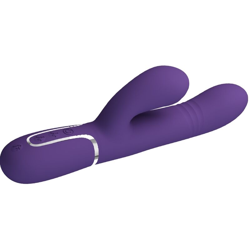 PRETTY LOVE - MULTIFUNCTION G-SPOT VIBRATOR PURPLE - My naughty haven #
