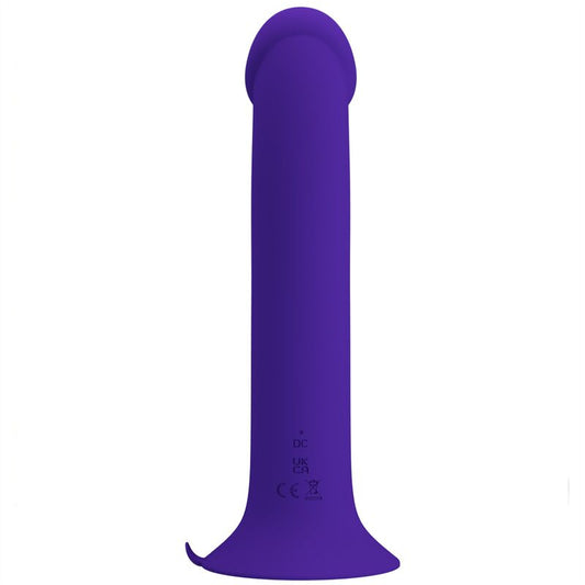 PRETTY LOVE - MURRAY YOUTH VIBRATING DILDO & RECHARGEABLE VIOLET - My naughty haven #