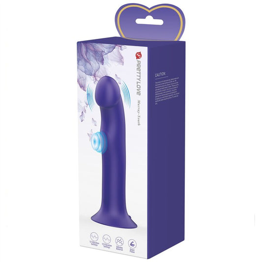 PRETTY LOVE - MURRAY YOUTH VIBRATING DILDO & RECHARGEABLE VIOLET - My naughty haven #