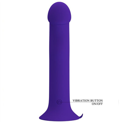 PRETTY LOVE - MURRAY YOUTH VIBRATING DILDO & RECHARGEABLE VIOLET - My naughty haven #