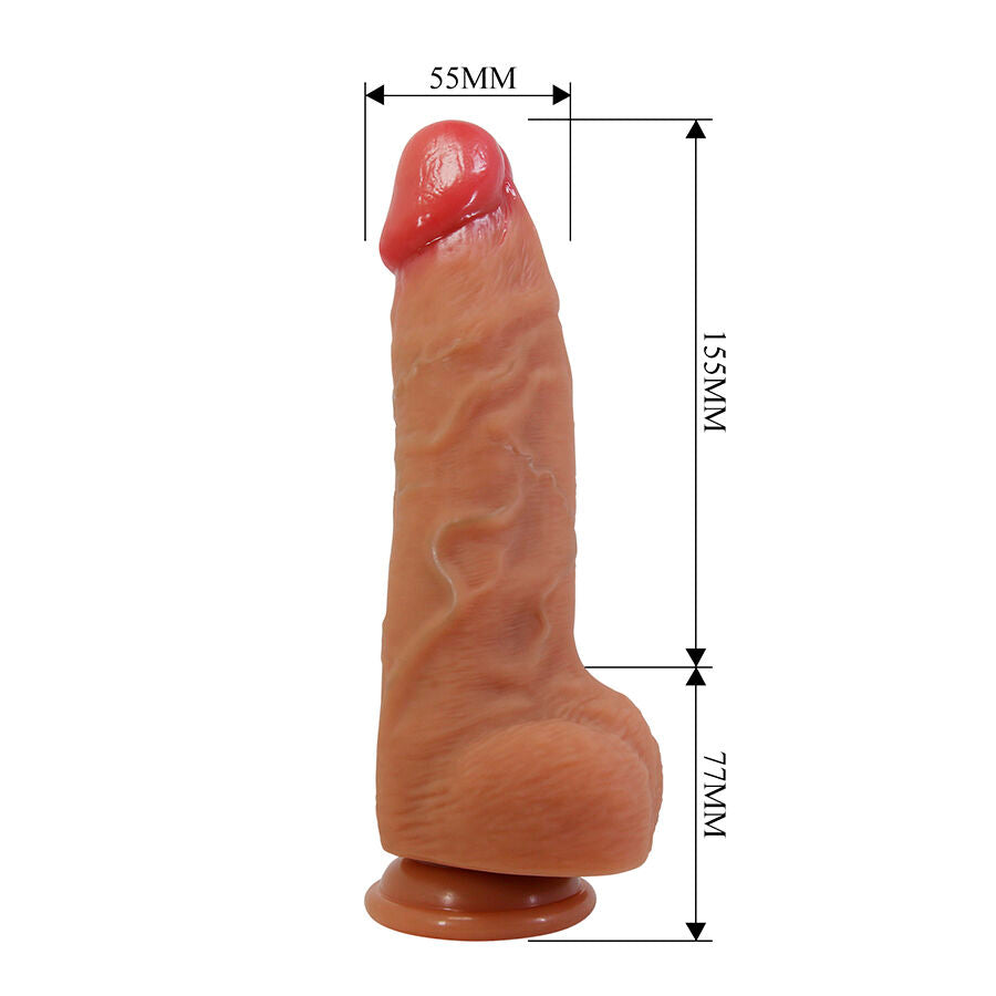 PRETTY LOVE - NAJM REALISTIC DILDO WITH SUCTION CUP 23.2 CM -Ø- 5.5 CM - My naughty haven #