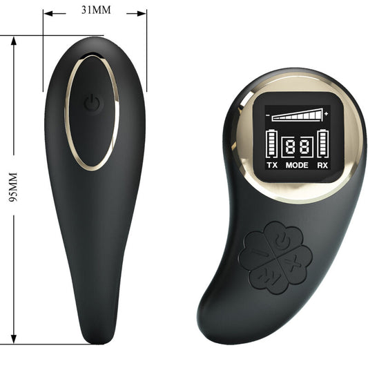 PRETTY LOVE - NATHAN DOUBLE PLEASURE VIBRATOR REMOTE CONTROL - My naughty haven #