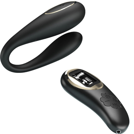 PRETTY LOVE - NATHAN DOUBLE PLEASURE VIBRATOR REMOTE CONTROL - My naughty haven #