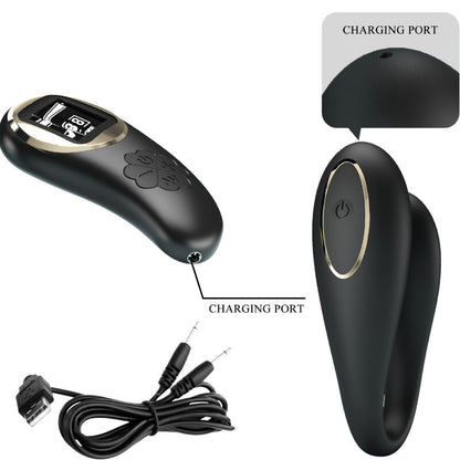 PRETTY LOVE - NATHAN DOUBLE PLEASURE VIBRATOR REMOTE CONTROL - My naughty haven #