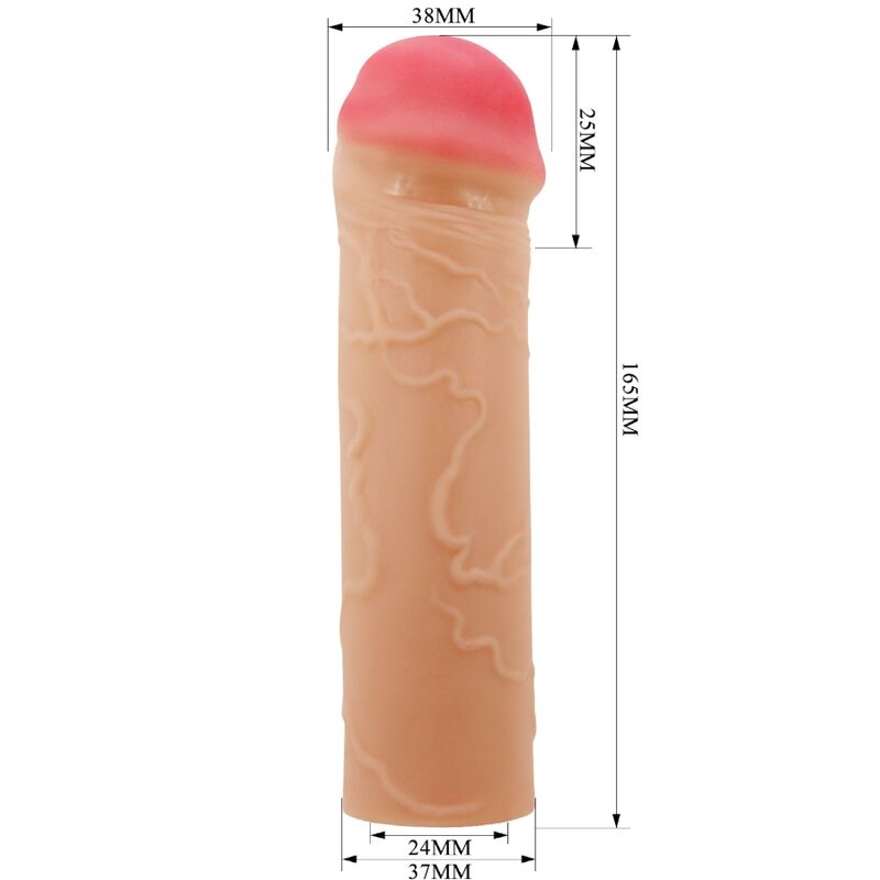 PRETTY LOVE - NILE PENIS EXTENDER COVER FLESH - My naughty haven #