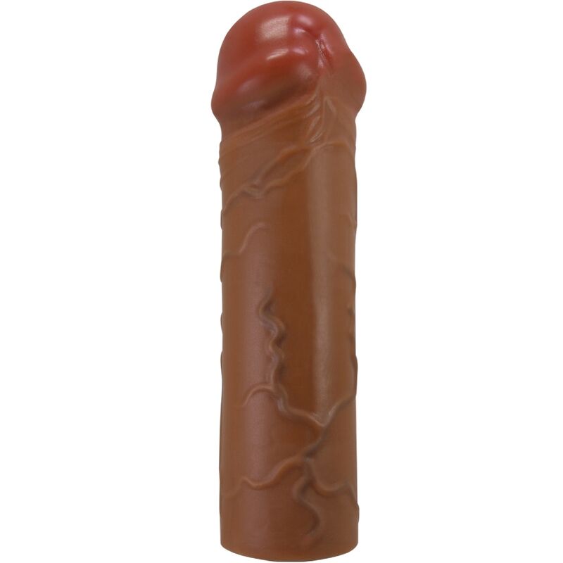 PRETTY LOVE - NILE PENIS SLEEVE WITH 2.5 CM EXTENSION MULATTO - My naughty haven #