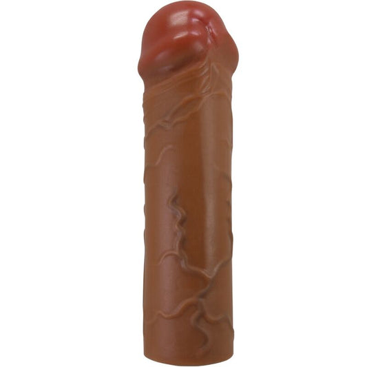 PRETTY LOVE - NILE PENIS SLEEVE WITH 2.5 CM EXTENSION MULATTO - My naughty haven #