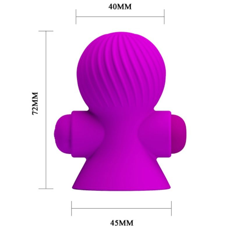 PRETTY LOVE - NIPPLE STIMULATORS 12M LILAC VIBRATION - My naughty haven #