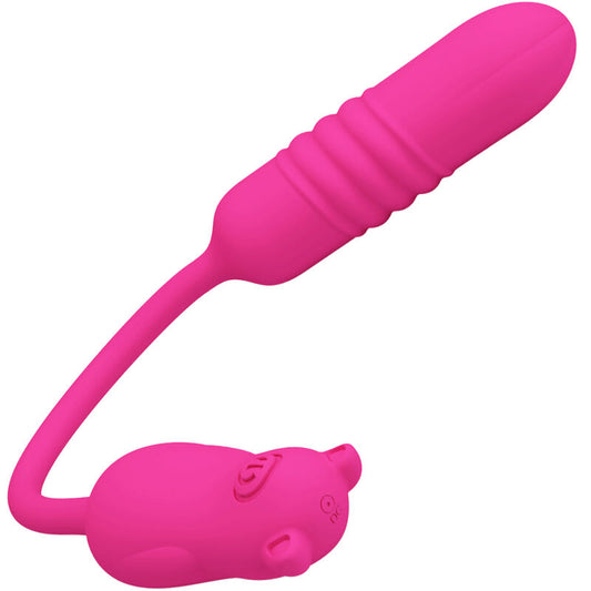PRETTY LOVE - NOBIKUMA PINK SILICONE VIBRATING BULLET - My naughty haven #