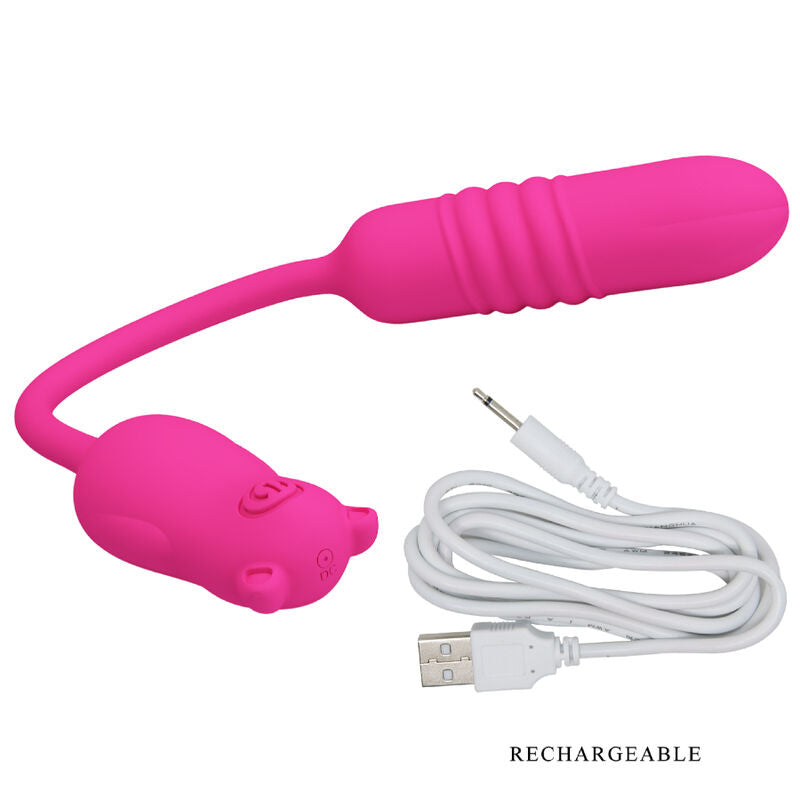 PRETTY LOVE - NOBIKUMA PINK SILICONE VIBRATING BULLET - My naughty haven #