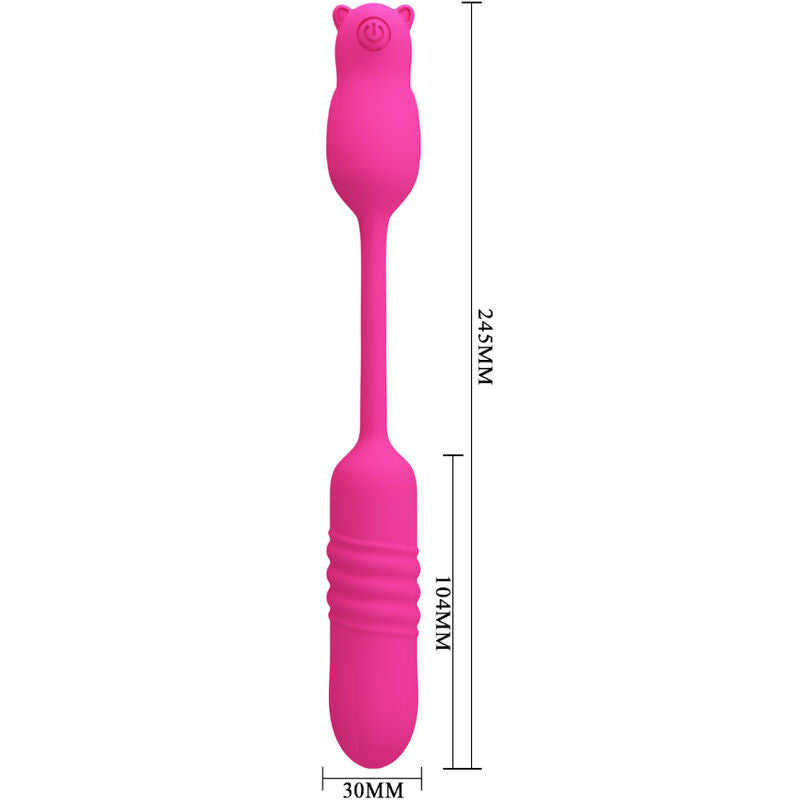 PRETTY LOVE - NOBIKUMA PINK SILICONE VIBRATING BULLET - My naughty haven #