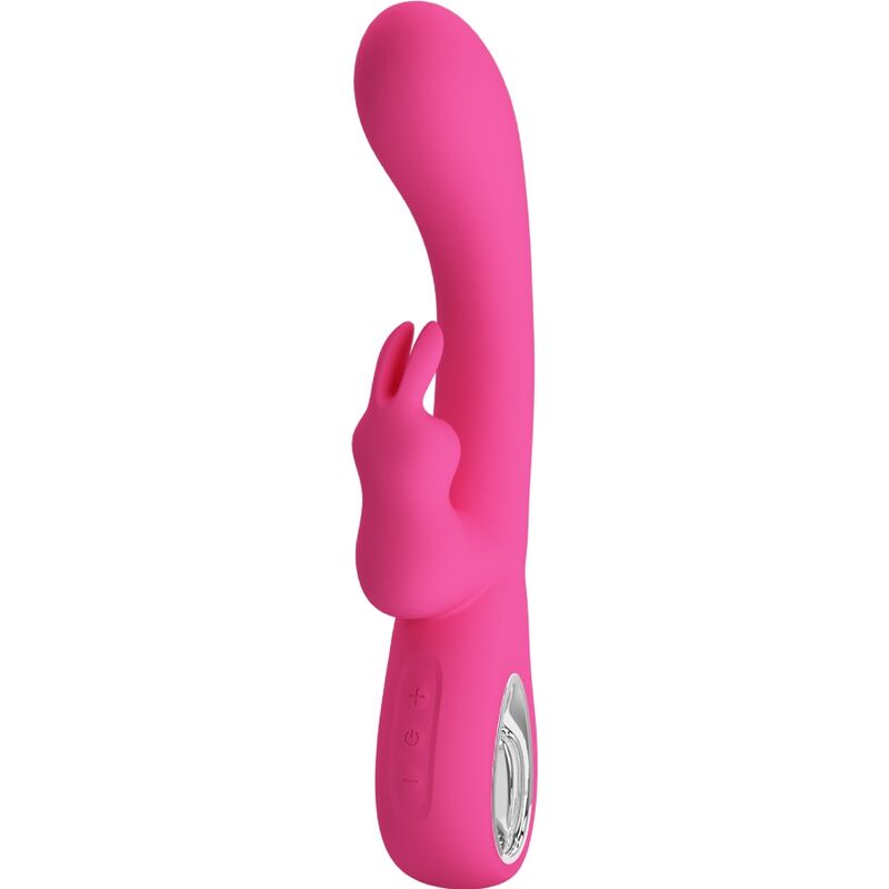 PRETTY LOVE - NOVAK RABBIT VIBRATOR 12 VIBRATIONS PINK - My naughty haven #