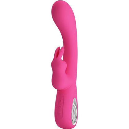 PRETTY LOVE - NOVAK RABBIT VIBRATOR 12 VIBRATIONS PINK - My naughty haven #