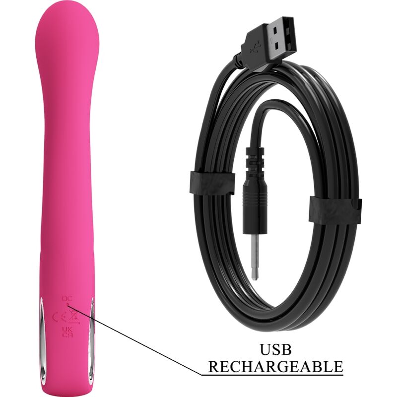 PRETTY LOVE - NOVAK RABBIT VIBRATOR 12 VIBRATIONS PINK - My naughty haven #