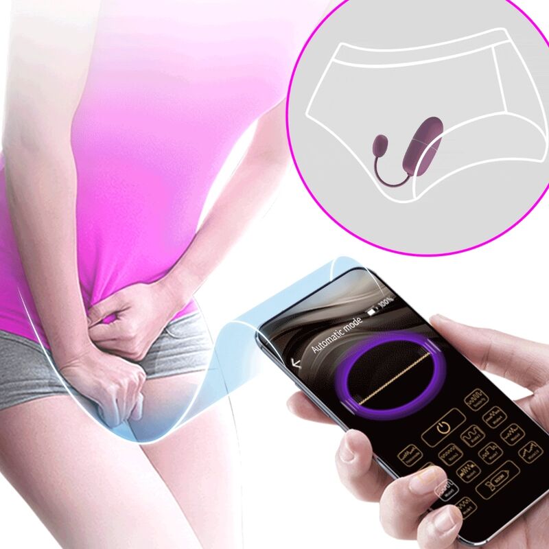 PRETTY LOVE - NYMPH VIBRATING EGG APP CONTROLLED LILA - My naughty haven #