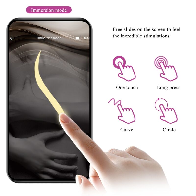 PRETTY LOVE - NYMPH VIBRATING EGG APP CONTROLLED LILA - My naughty haven #