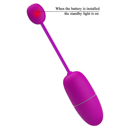 PRETTY LOVE - NYMPH VIBRATING EGG APP CONTROLLED PURPLE - My naughty haven #