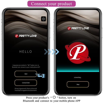 PRETTY LOVE - NYMPH VIBRATING EGG APP CONTROLLED PURPLE - My naughty haven #