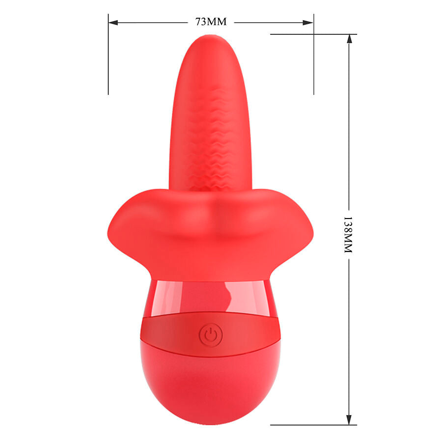 PRETTY LOVE - OBELIA MASTURBATOR TONGUE VIBRATOR WITH ORBITAL MOTION - My naughty haven #