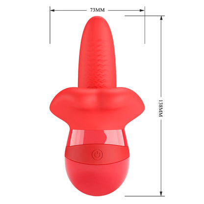 PRETTY LOVE - OBELIA MASTURBATOR TONGUE VIBRATOR WITH ORBITAL MOTION - My naughty haven #