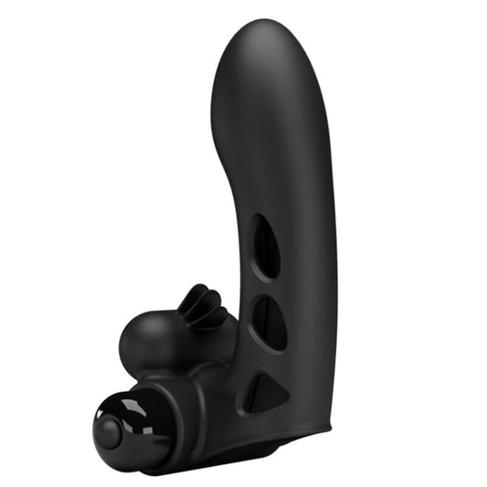 PRETTY LOVE - ORLANDO BLACK VIBRATOR FINGER COVER - My naughty haven #