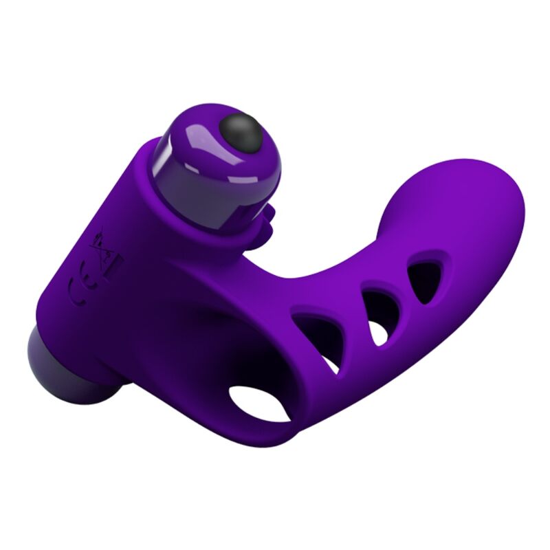 PRETTY LOVE - ORLANDO PURPLE VIBRATOR FINGER COVER - My naughty haven #